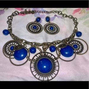 Unique Necklace and Earring Set